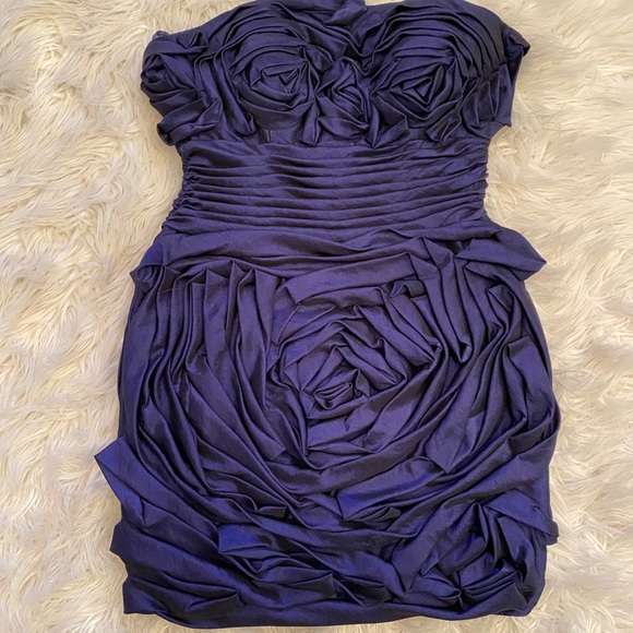 Jovani Strapless Cocktail Dress - 06 - Picture 3 of 13